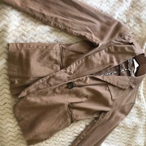 Tan blazer !!